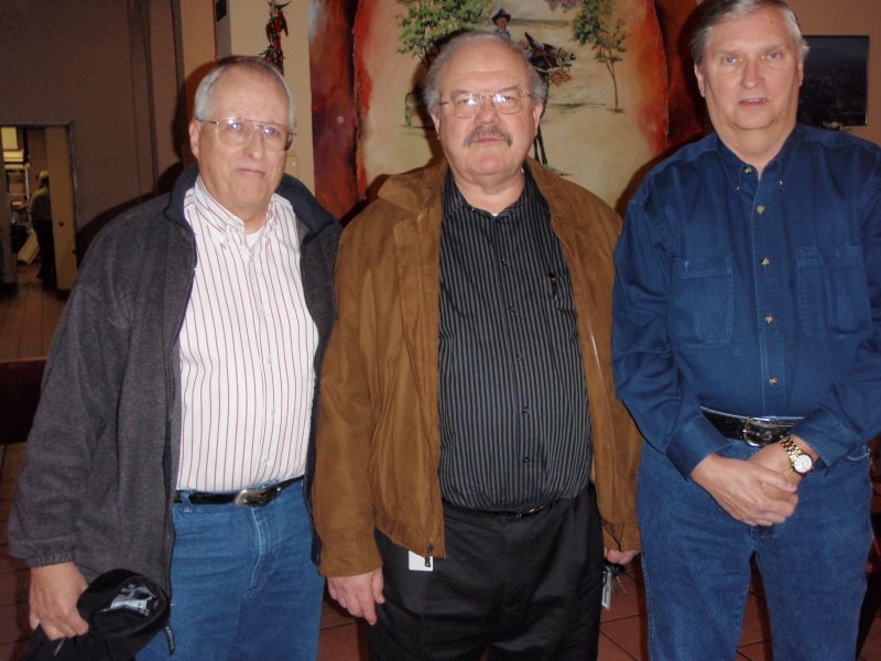 Jim Harrison, Keith Goldstone and George Huling