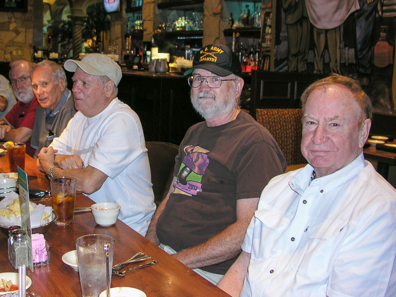 L-R: Jerry Brown, Mike Crye, Ronnie Deal, Marvin Howard, and Jim Wallner.