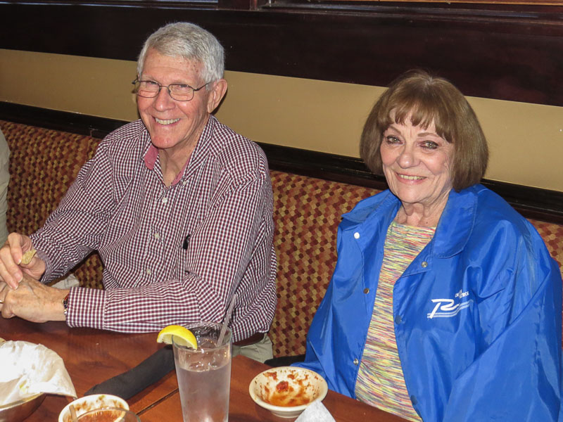 Jim Rushing and Carol George