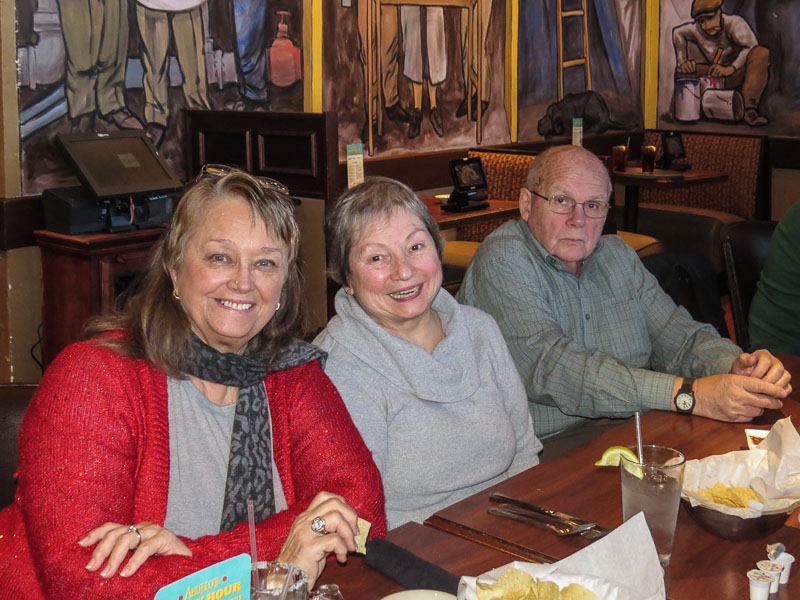 L-R: Connie Wallner, Allegra Burnworth, John Plant