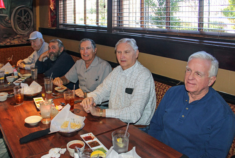 L-R: Charles Merritt, Chris Whicher, Ken Rogers, George Huling, Vic Cawoski