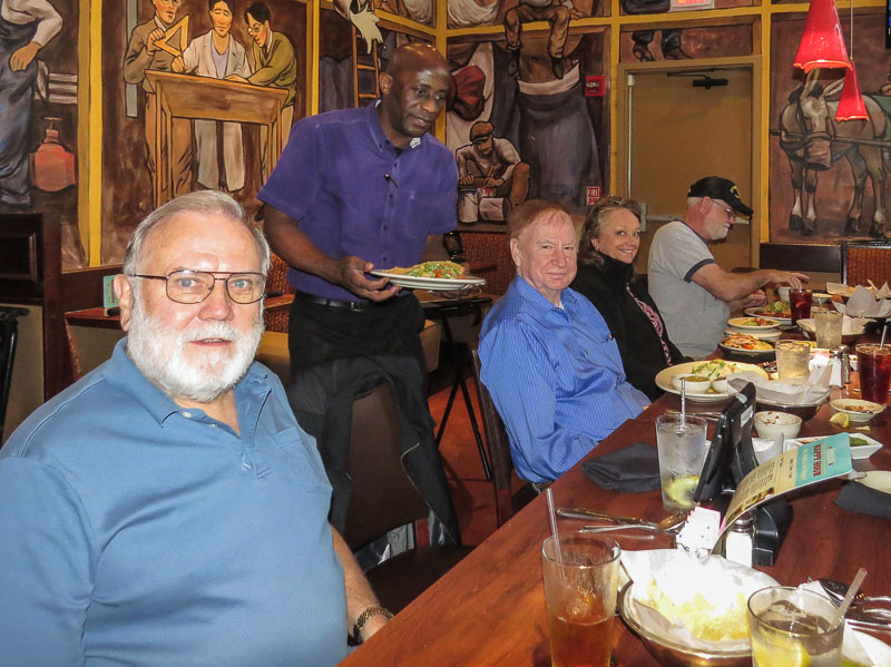 L-R: Jerry Brown, Casey, Jim Wallner, Connie Wallner, Marvin Howard