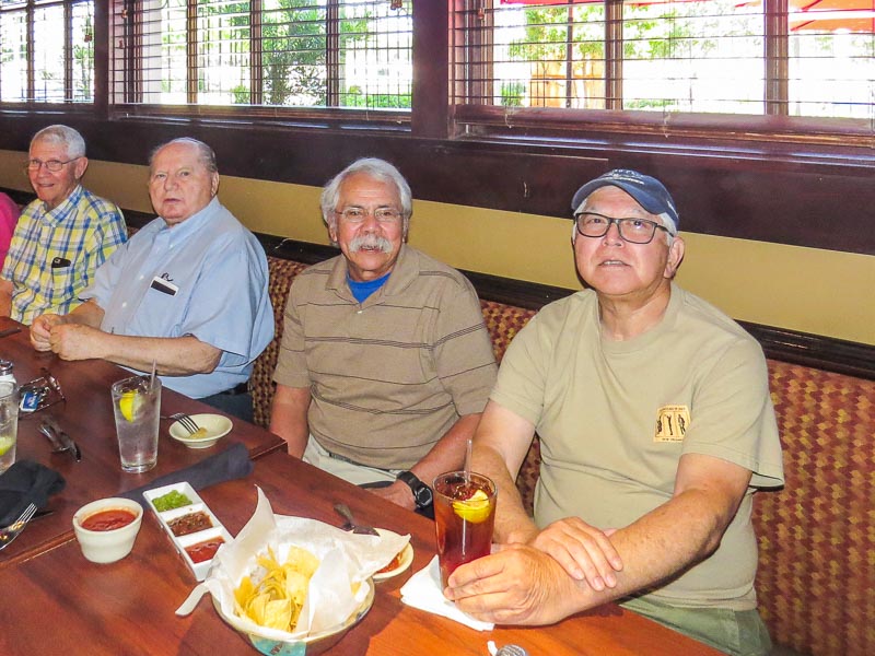 L-R:  Jim Rushing, Terry Freeman, Mauricio Nuez, Harold Shiroma