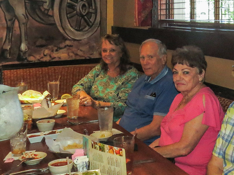 L-R: Connie Wallner, Mike Crye, Carol George,