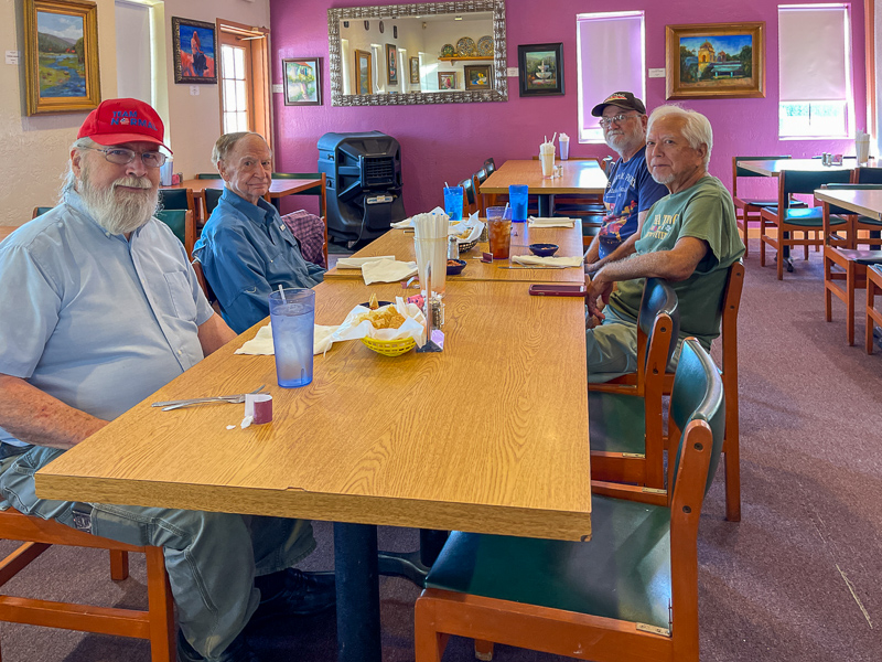 L-R: Jim Sumlin, Jim Wallner, Marvin Howard, and Harold Shiroma