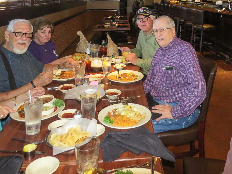 L-R: Weldon Lowe, Carol George, Harold Shiroma, and Jim Harrison