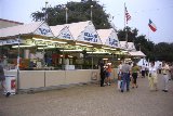 The old fair staple, Belgian waffles, is still in the same place and going strong.