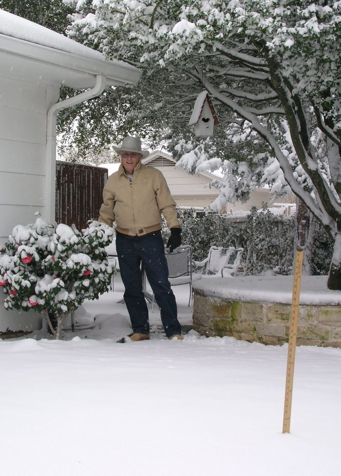 The second big snow of 2010