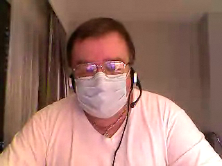 Who is that Masked Man? Ed quarantined in HK!