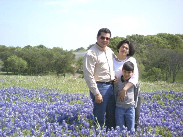 Joseph, Marguerita, and Alexander Flores