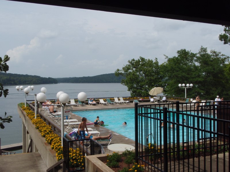 Swimming pool at Barkley Lodge