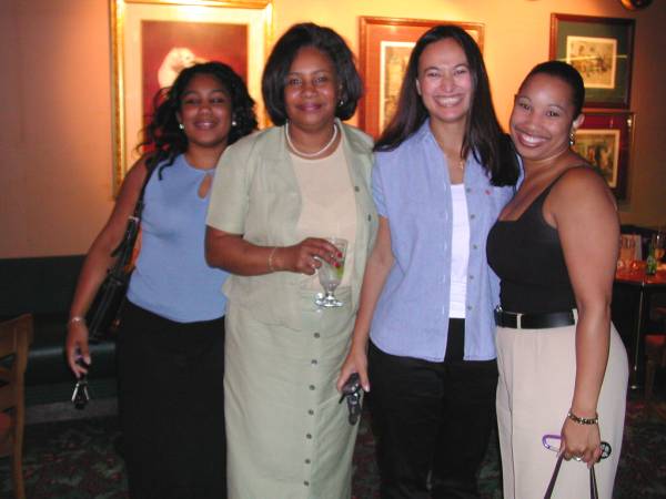 Joyce with her daughters