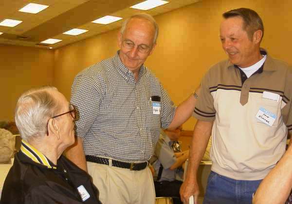 Bob Scriven, Clyde Sample, and Dave Kuester