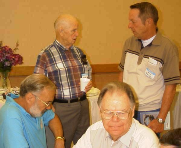 Fred Hartke, Leroy Godell, Gordon Christian, and Dave Kuester