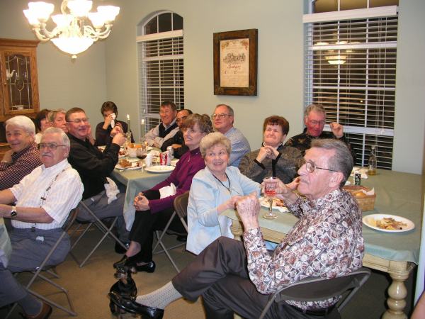 A full dining room