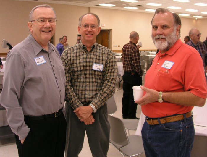 Arnie Kriegler, Richard Carlson, and Jerry Brown