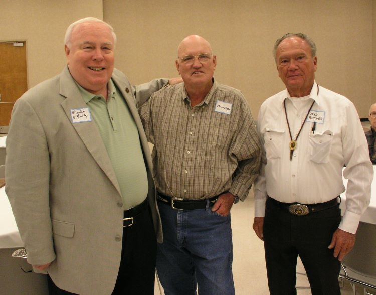 Charlie O'Reilly, Harold Walker and Buddy Brewer