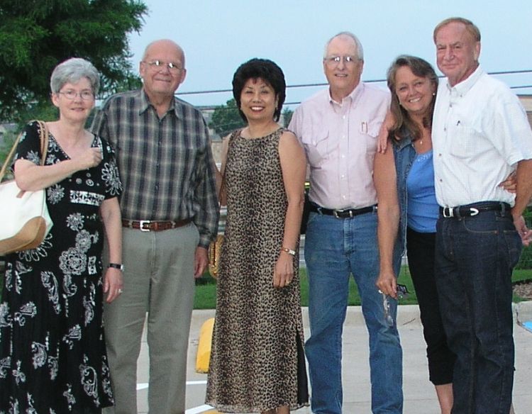 Wendy and John Plant, Angie and Jim Harrison, Connie and Jim Wallner