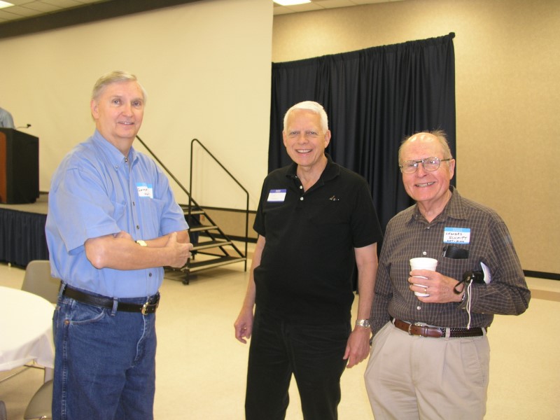 L-R: George Huling, Bill Brock, Leonard Schmitt