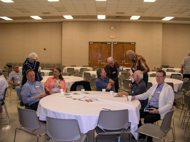 L-R: Jim Wallner, Norma Barnes, Connie Wallner, Everett Turvey, Bob Livingston, Bill Steifer, and Jack Bowling