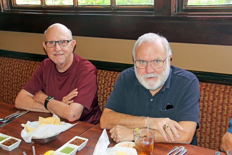 Charles Flint and Jerry Brown