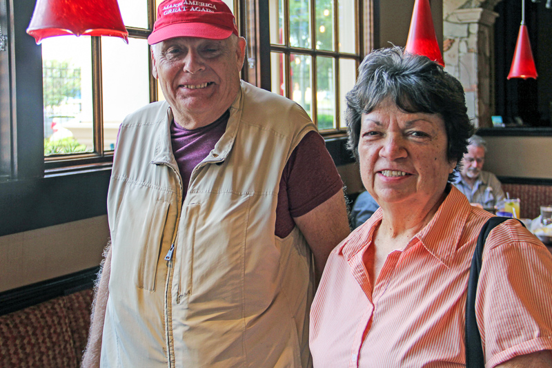 Gerry Huber and his wife Theresa