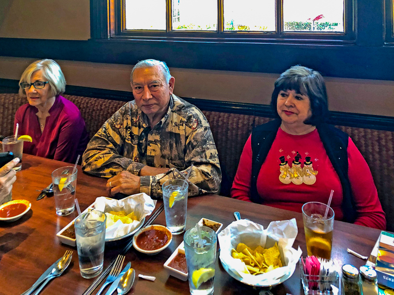 L-R: Betty Cawoski, Steve and Angie Rocha