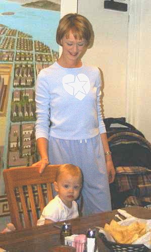 Meredith Martin and daughter Blake