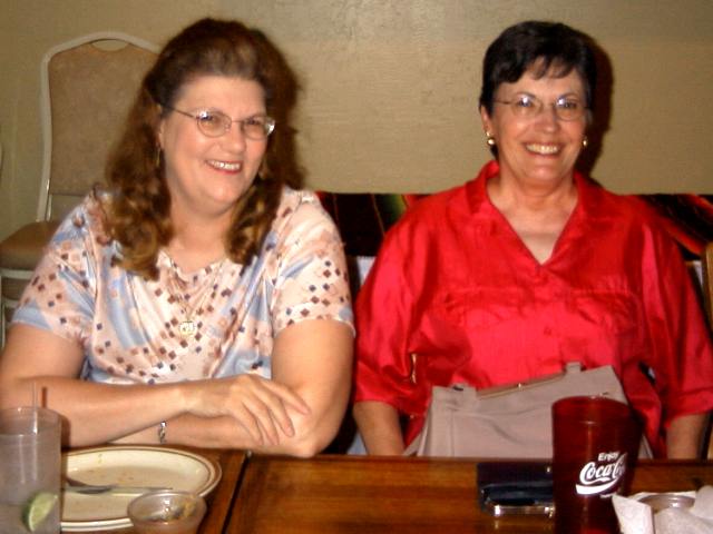 Donna Hillhouse and Susan Acker