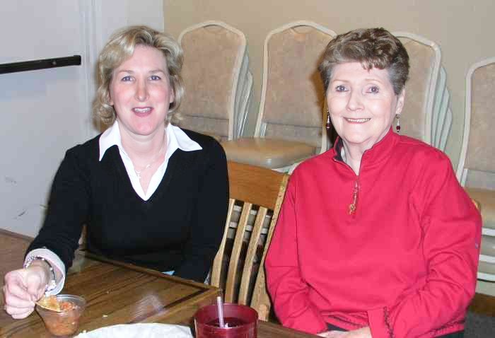 Annette Wooldridge and Pat Hodo