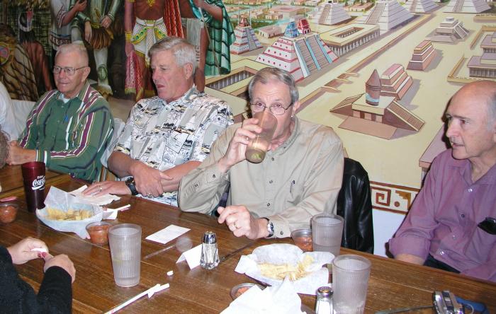 Weldon Lowe, Eldon Streck, Tashima, Marv Howard, and George Huling