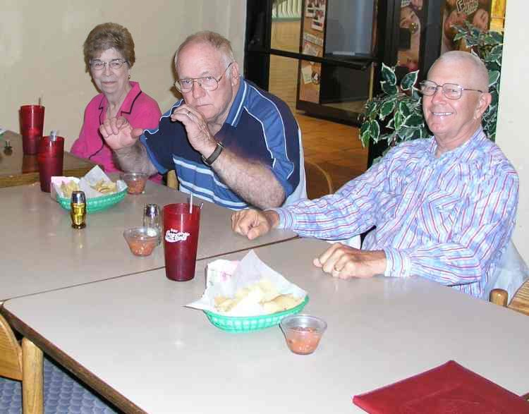 Mr. & Mrs. Oliver Rankin and Eldon Streck