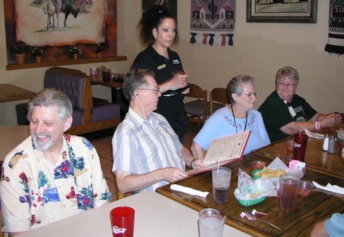 Larry Pavlicek, Jack Bowling, Marilyn, Frances Bradford, and Dorothy McGrath