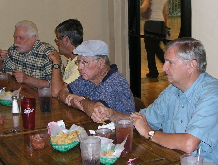 L-R: Ray Housley, Rex Stephens, Doug Dreggors, and George Huling