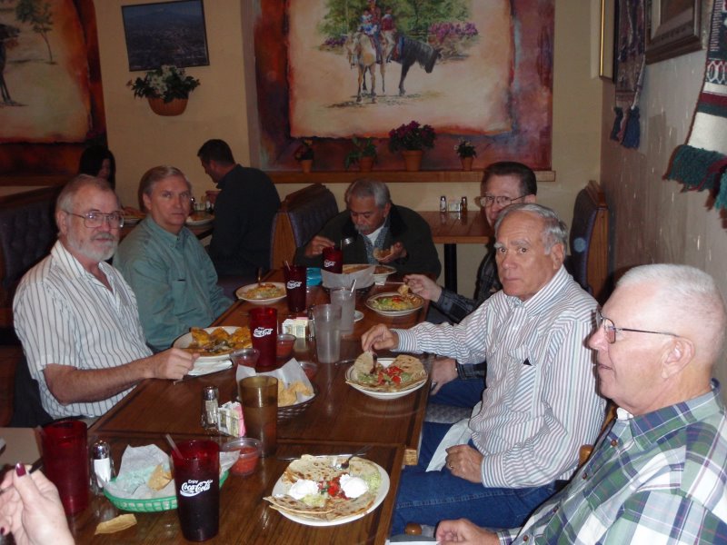 Marvin Howard, George Huling, Mauricio Nuez, Jack Boling,  Mike Crye, and Eldon Streck