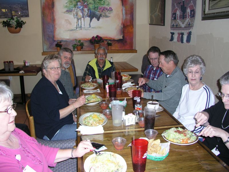 Dorothy McGrath, Lynne Saunders, Larry Pavlicek, Mauricio Nuez, Jack Boling, Dave Kuester, Nona Babbs, and Frances Bradford