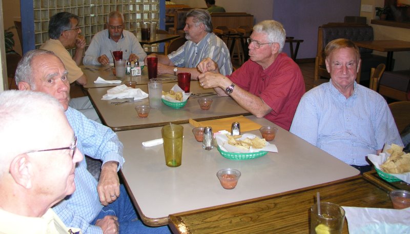 Eldon Streck, Mike Crye, Bob Everett, Mauricio Nuez, Larry Pavlicek, Jim Rushing, Jim Wallner