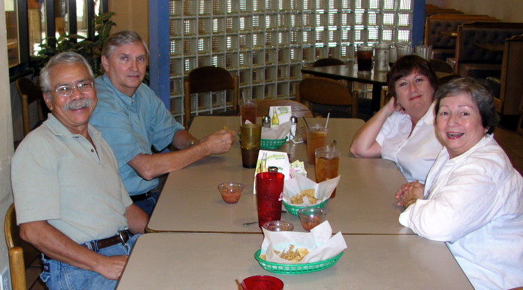 L-R: Mauricio Nuez, George Huling, Carol Brothers, and Allegra Burnworth