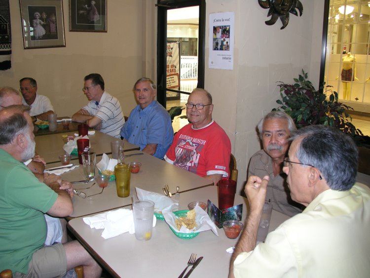 Clockwise from Lower Left: Gerry Brown, Marvin Howard, Doug Dreggors, Jack Bowling, George Huling, Doug Sloan, Mauricio Nuez, Bob Everett