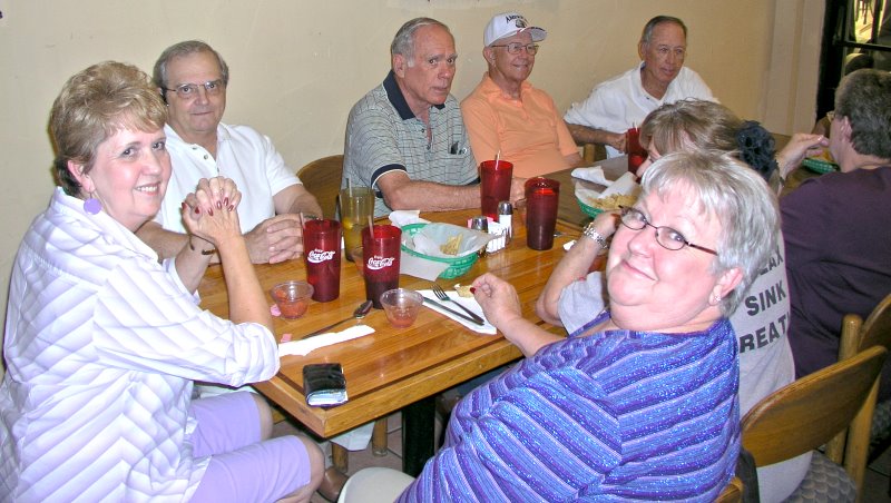 Clockwise from left: Wanda Fox, Dennis Kaplan,Mike Crye, Eldon Streck, Doug Dreggors, Francis Bradford, Carol George, and Dorothy McGrath