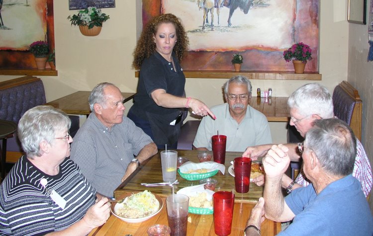 L-R: Dorothy McGrath, Mike Crye, Marilyn, Mauricio Nuez, Jim Rushing, and Doug Dreggors