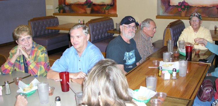 Clockwise from Left: Wanda Fox, George Huling, Marvin Howard, Mike Crye, Eldon Streck,  and Connie Wallner. 