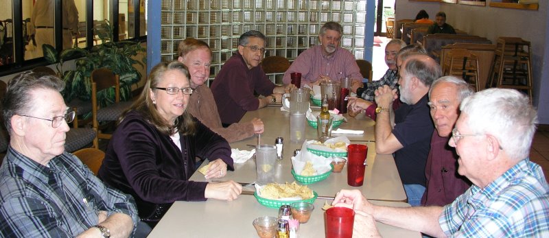 Clockwise from Left: Wanda Fox, George Huling, Marvin Howard, Mike Crye, Eldon Streck,  and Connie Wallner. 