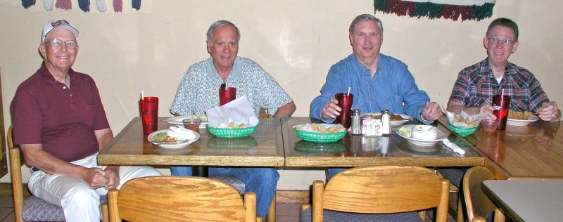 L-R: Eldon Streck, Mike Crye, George Huling, and Jack Bowling