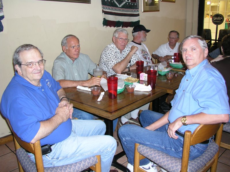 L-R: Dennis Kaplan, Mike Crye, Jim Rushing, Marvin Howard, Doug Dreggors, George Huling