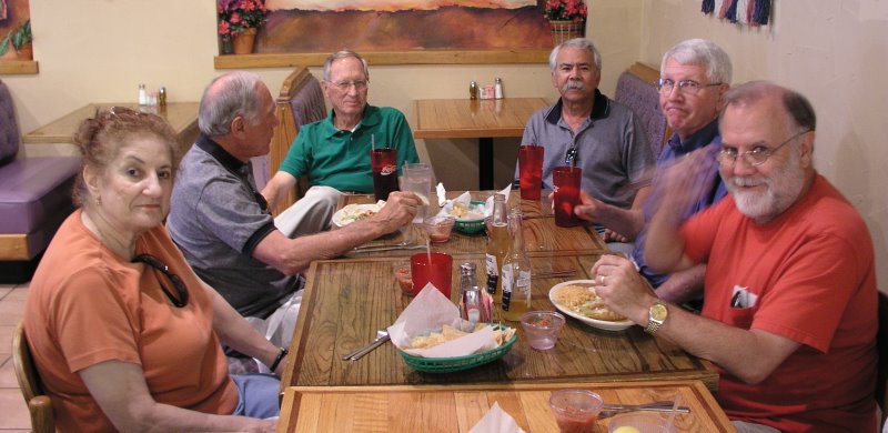 L-R: Charlotte Karam, Mike Crye, Doug Dreggors, Mauricio Nuez, Jim Rushing, Jerry Brown