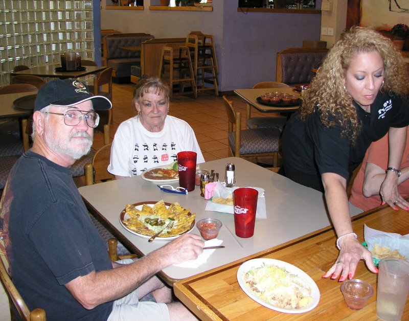 L-R:  Marvin Howard, Carol George, Marilyn