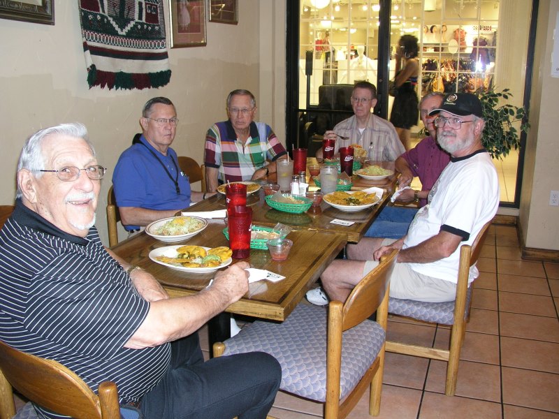 L-R: Weldon Lowe, Dave Christian,  Doug Dreggors, Jack Bowling, George Huling, Marvin Howard