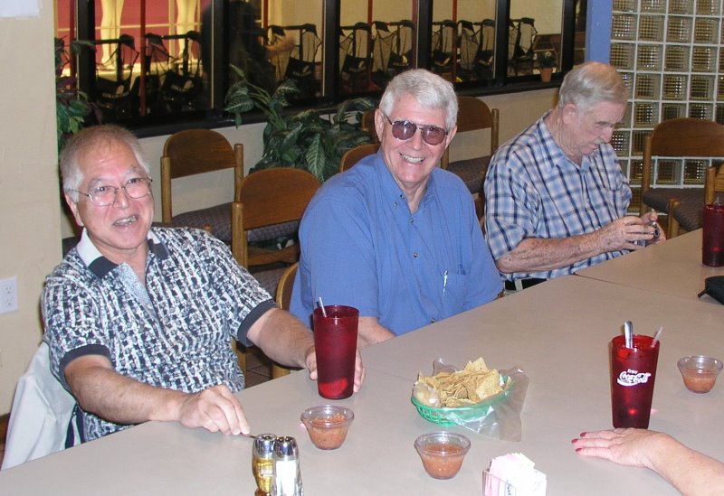 Clockwise: Mauricio Nuez, Charlotte Karam, George Huling, Dennis Kaplan, Mike Crye, Jim Rushing, Marvin Howard, Doug Dreggors 