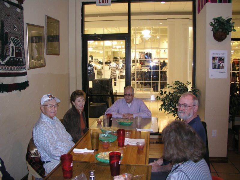 L-R: Eldon & Mary Streck, Jim Harrison, Marvin Howard, Carol George